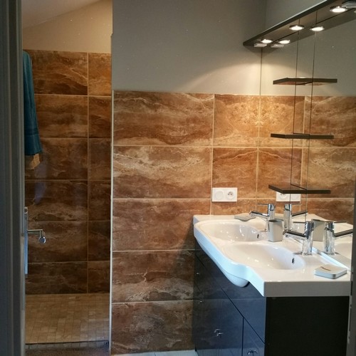 Salle de bains chambre Plume